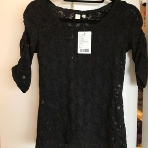 Anthropologie lace shirt